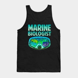 Awesome Marine Biologist Underwater Biology Tank Top